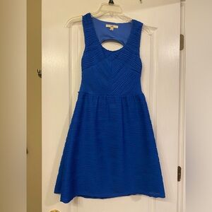 Ya Los Angeles Blue Sleeveless Dress
